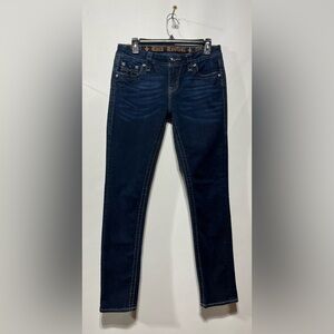 Rock Revival Jessica Curvy Mid-Rise Jeans Womens Size 27 Inseam 31”